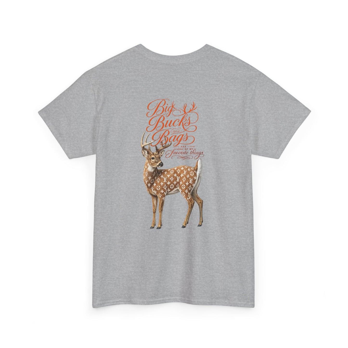 Deer Graphic Tee — "Big Buck Energy" Vintage-Inspired Nature T-Shirt