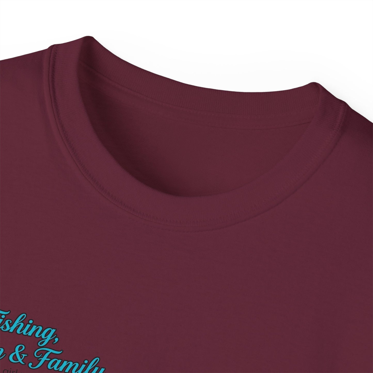 Fishing, Fashion & Family Tee — Women’s Fishing Graphic T-Shirt