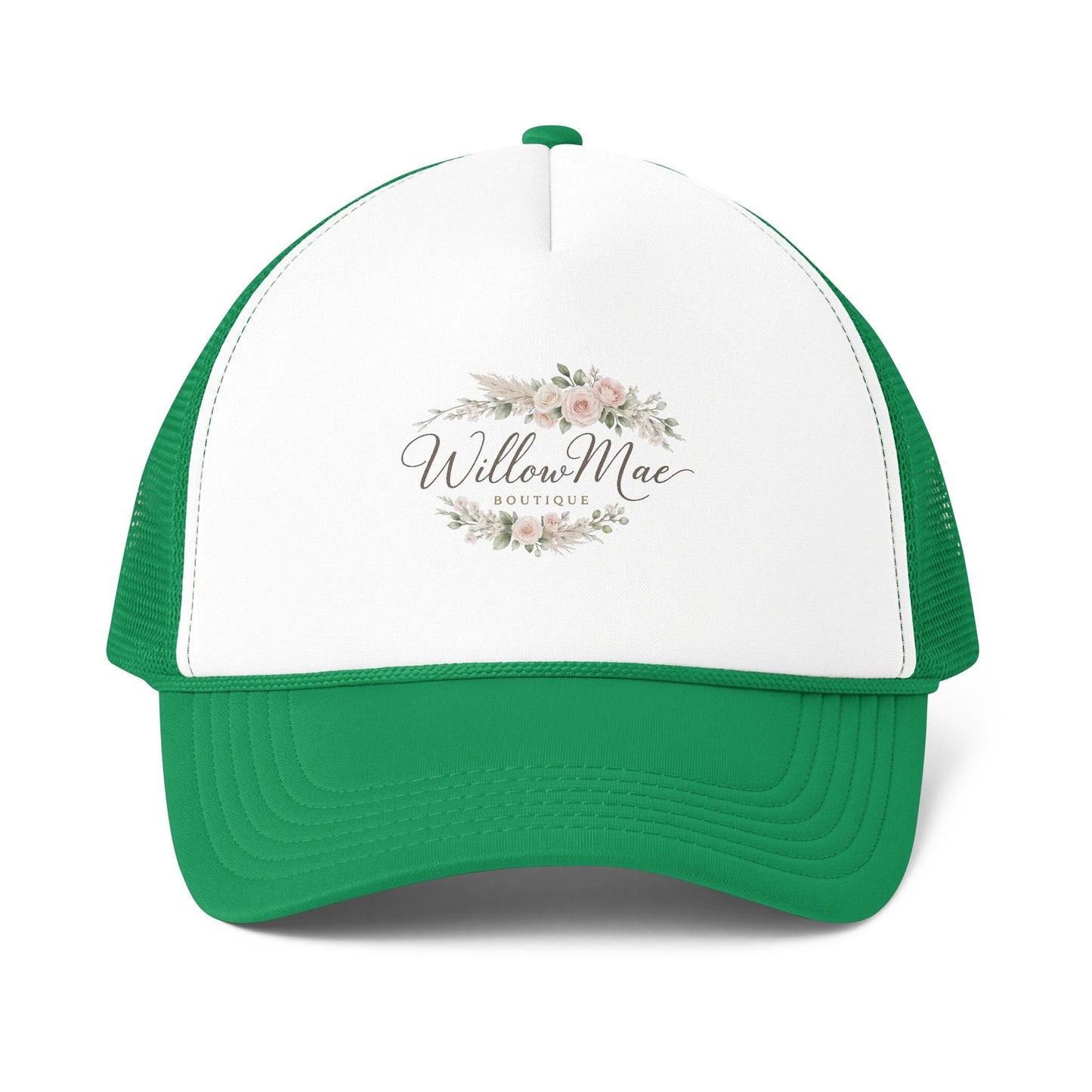 Willow Mae Boutique Floral Trucker Cap