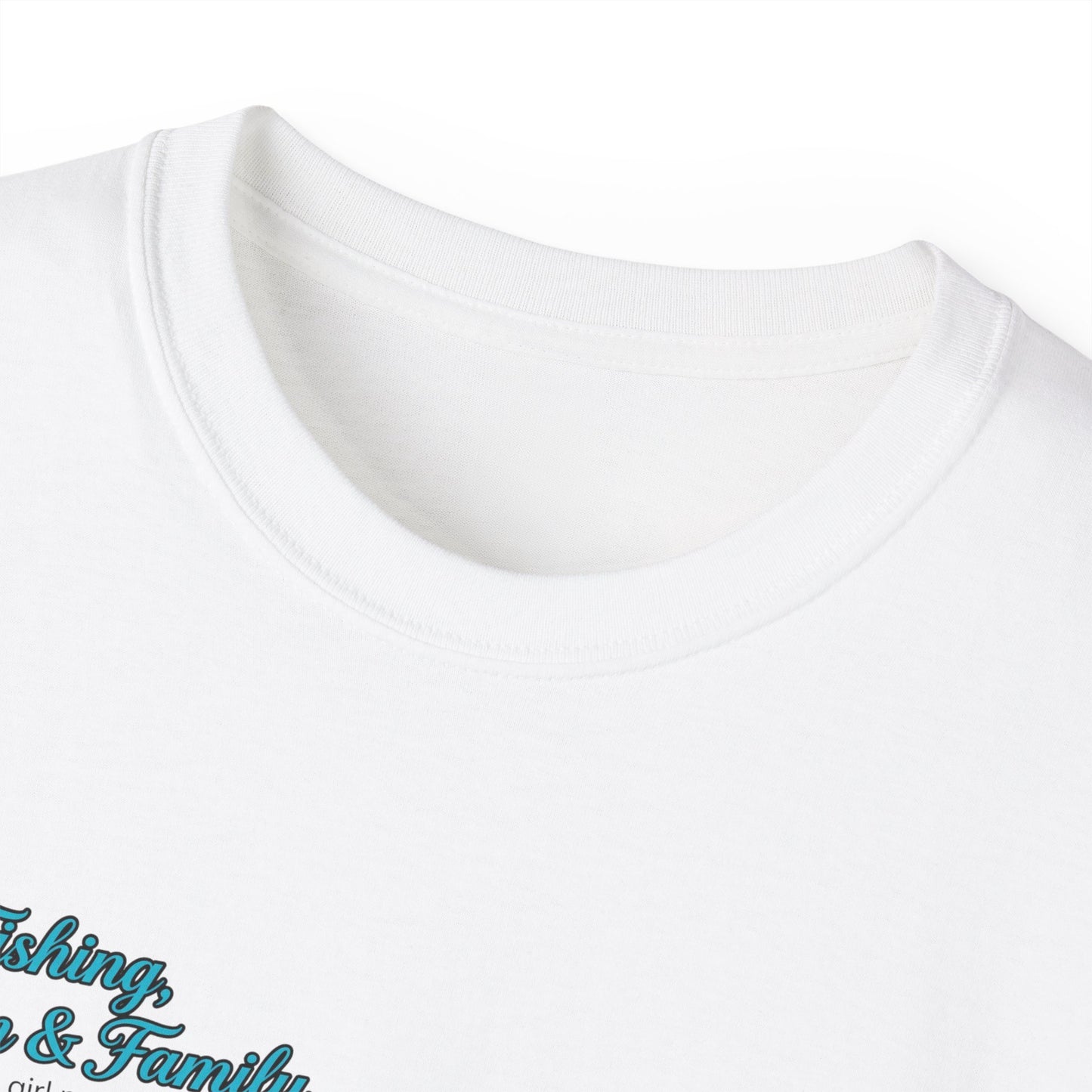 Fishing, Fashion & Family Tee — Women’s Fishing Graphic T-Shirt