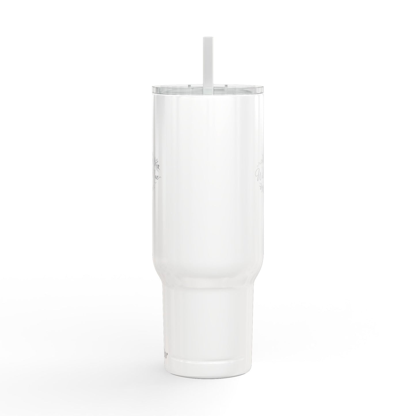 Engraved 40oz Insulated Tumbler with Lid & Straw — Willow Mae Floral Design