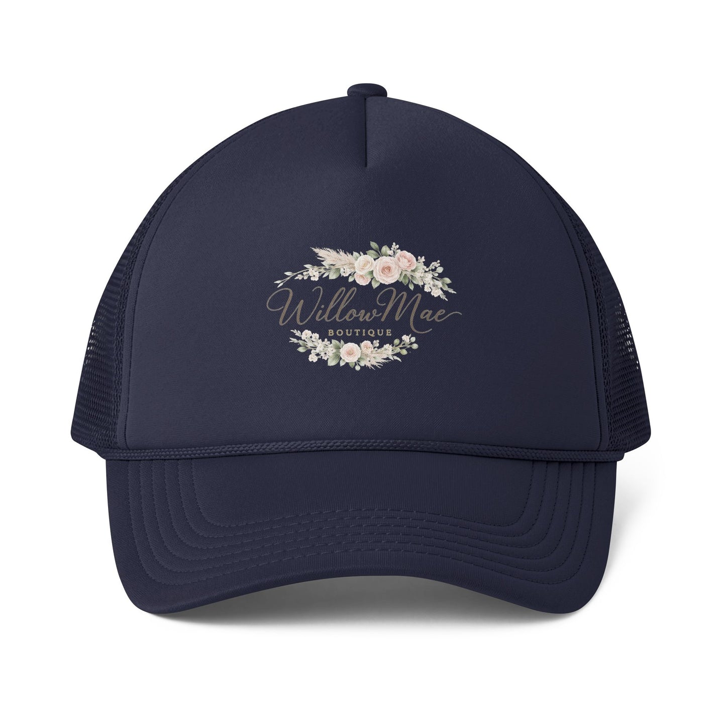Willow Mae Boutique Floral Trucker Cap