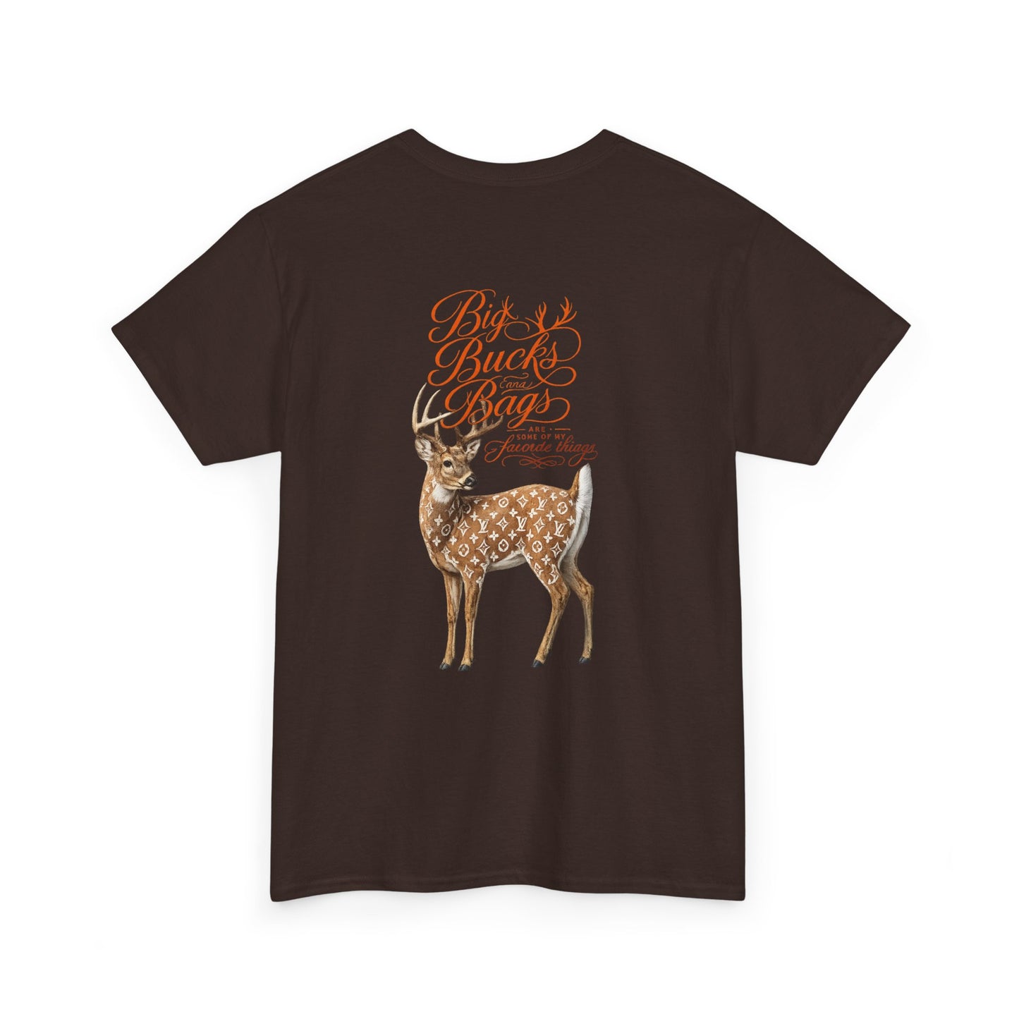 Deer Graphic Tee — "Big Buck Energy" Vintage-Inspired Nature T-Shirt