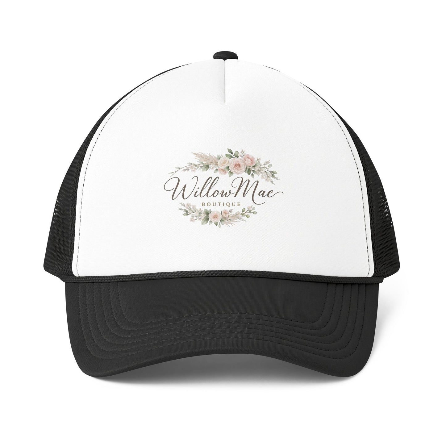 Willow Mae Boutique Floral Trucker Cap