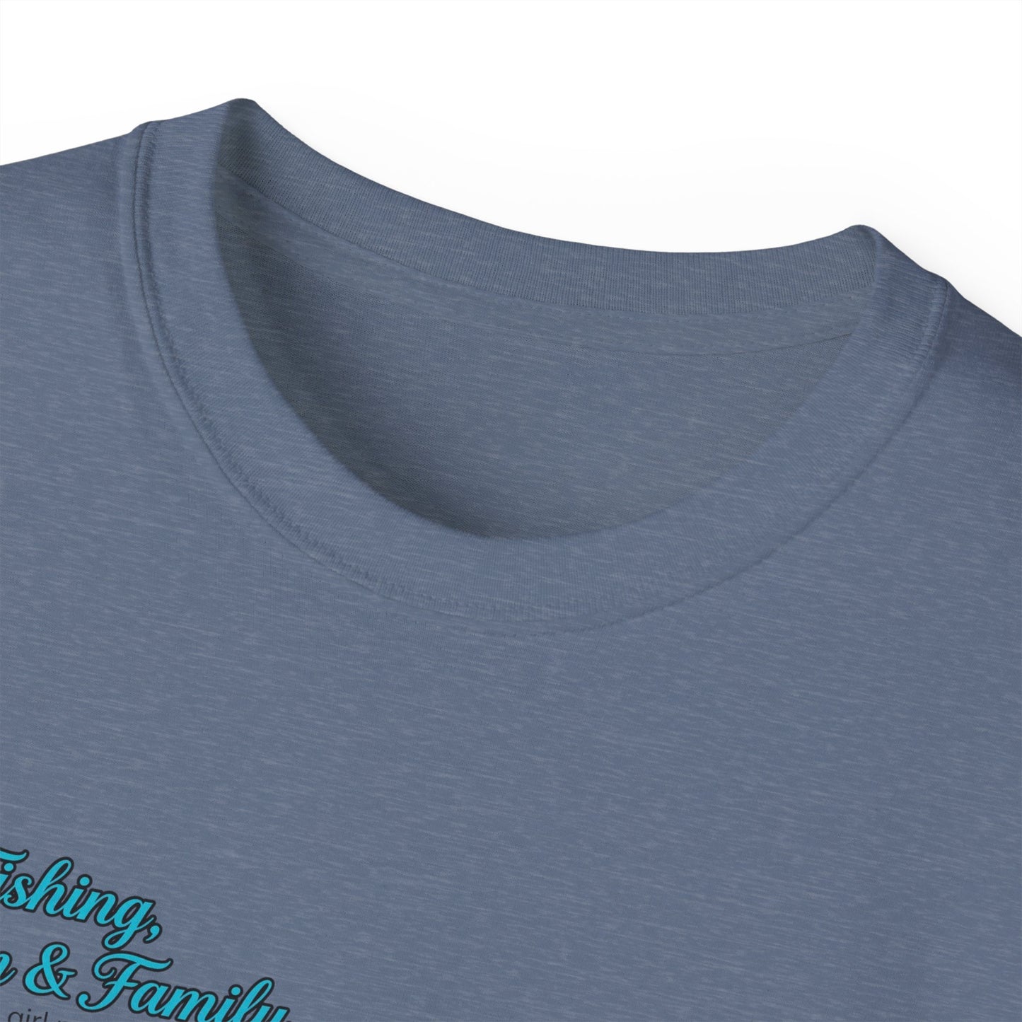 Fishing, Fashion & Family Tee — Women’s Fishing Graphic T-Shirt