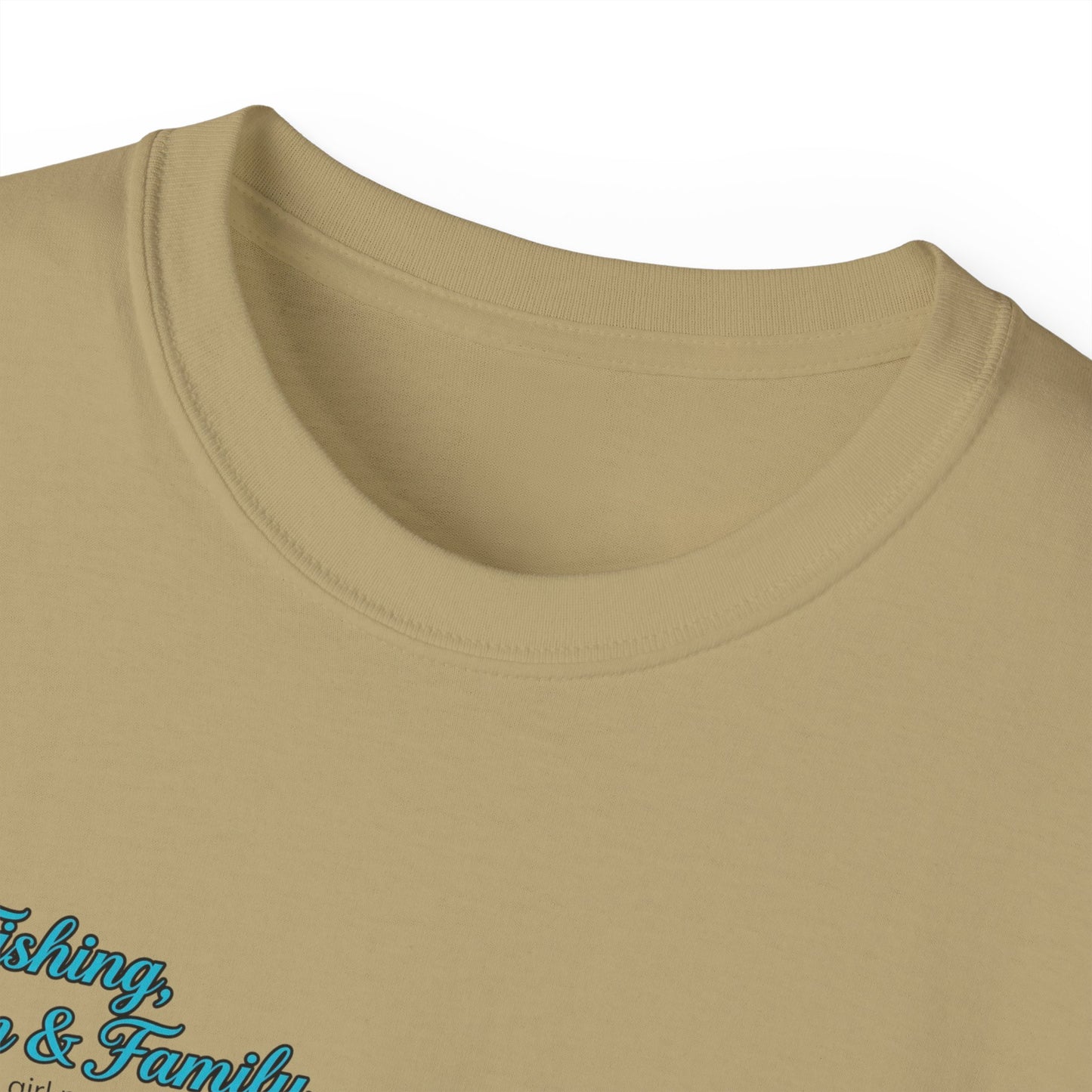Fishing, Fashion & Family Tee — Women’s Fishing Graphic T-Shirt