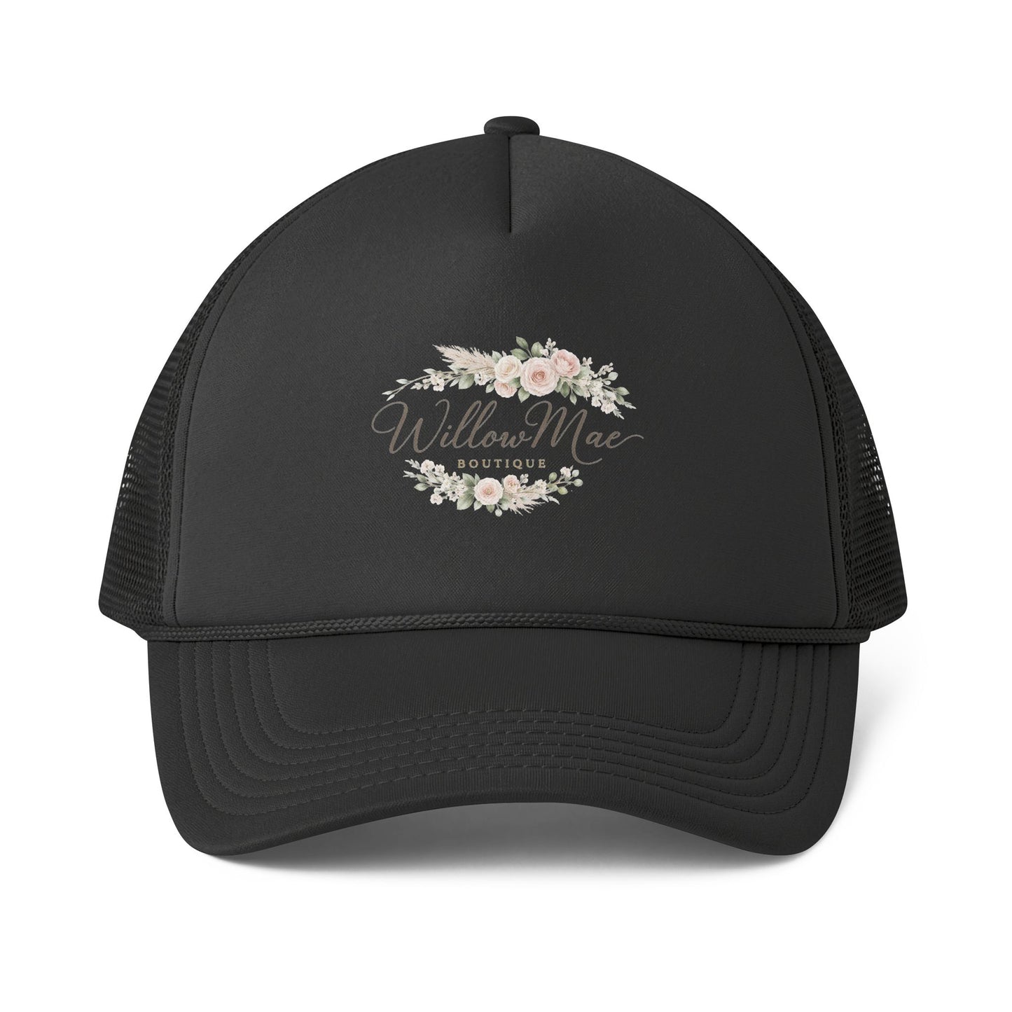 Willow Mae Boutique Floral Trucker Cap