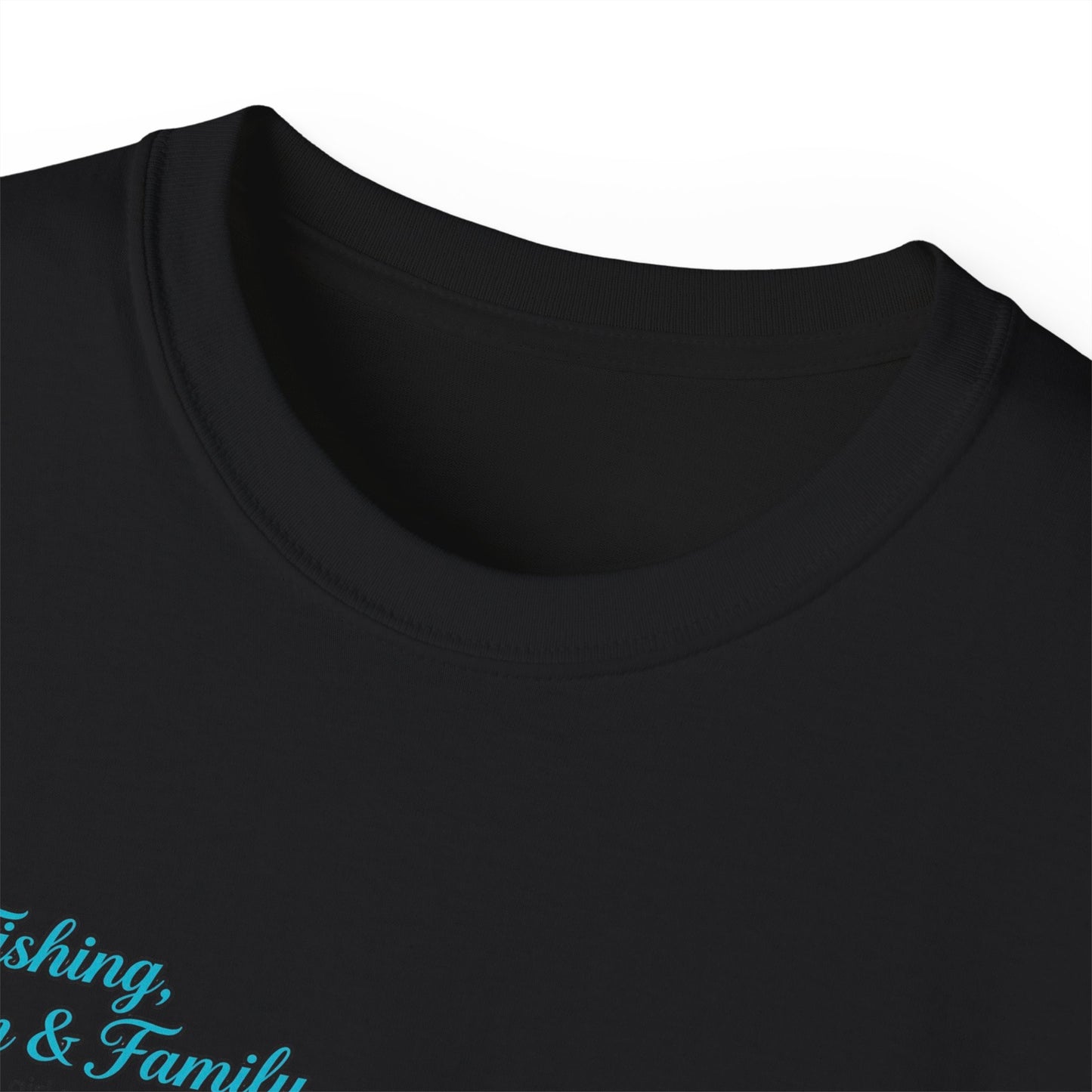 Fishing, Fashion & Family Tee — Women’s Fishing Graphic T-Shirt