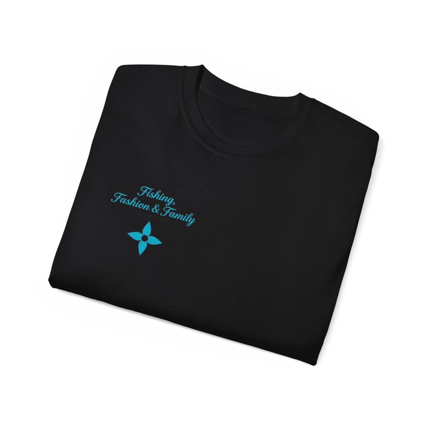 Fishing, Fashion & Family Tee — Women’s Fishing Graphic T-Shirt