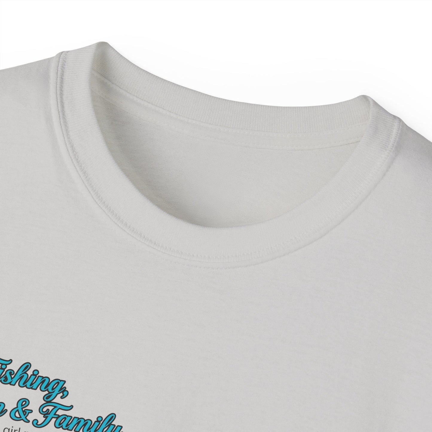 Fishing, Fashion & Family Tee — Women’s Fishing Graphic T-Shirt