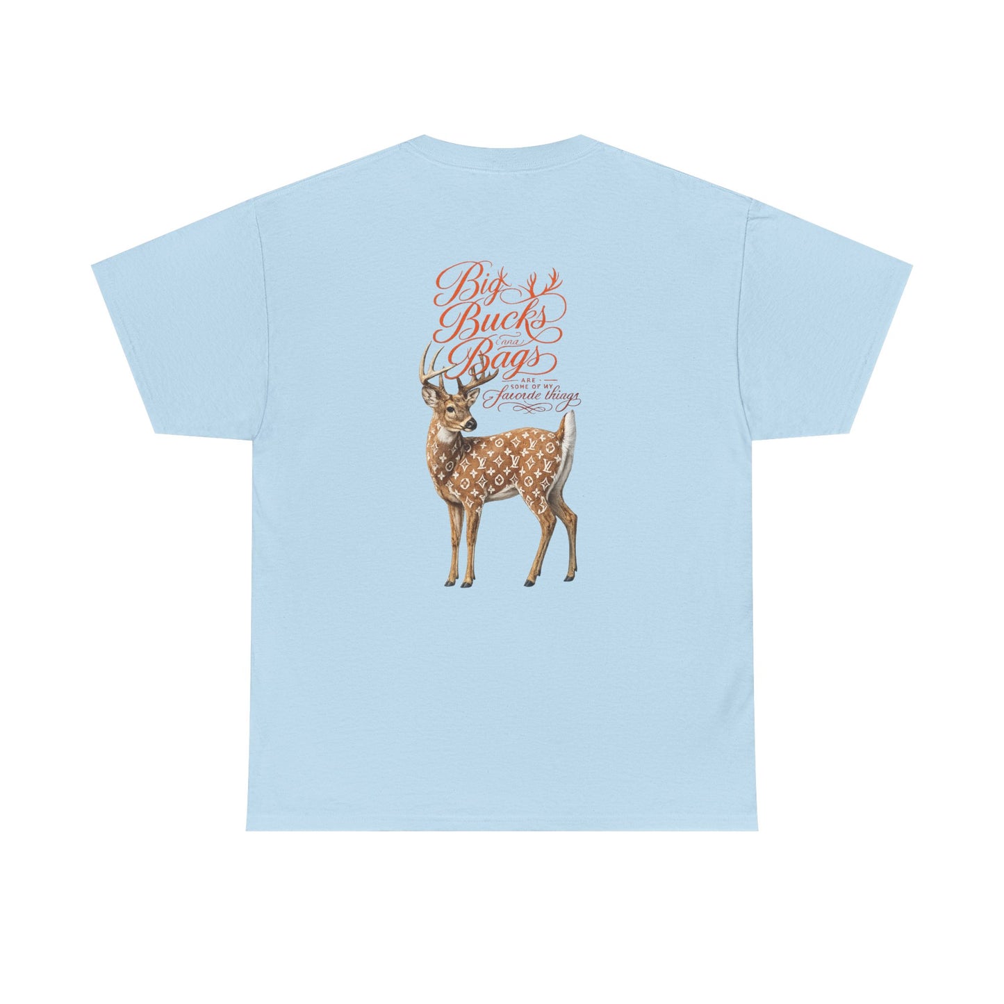 Deer Graphic Tee — "Big Buck Energy" Vintage-Inspired Nature T-Shirt