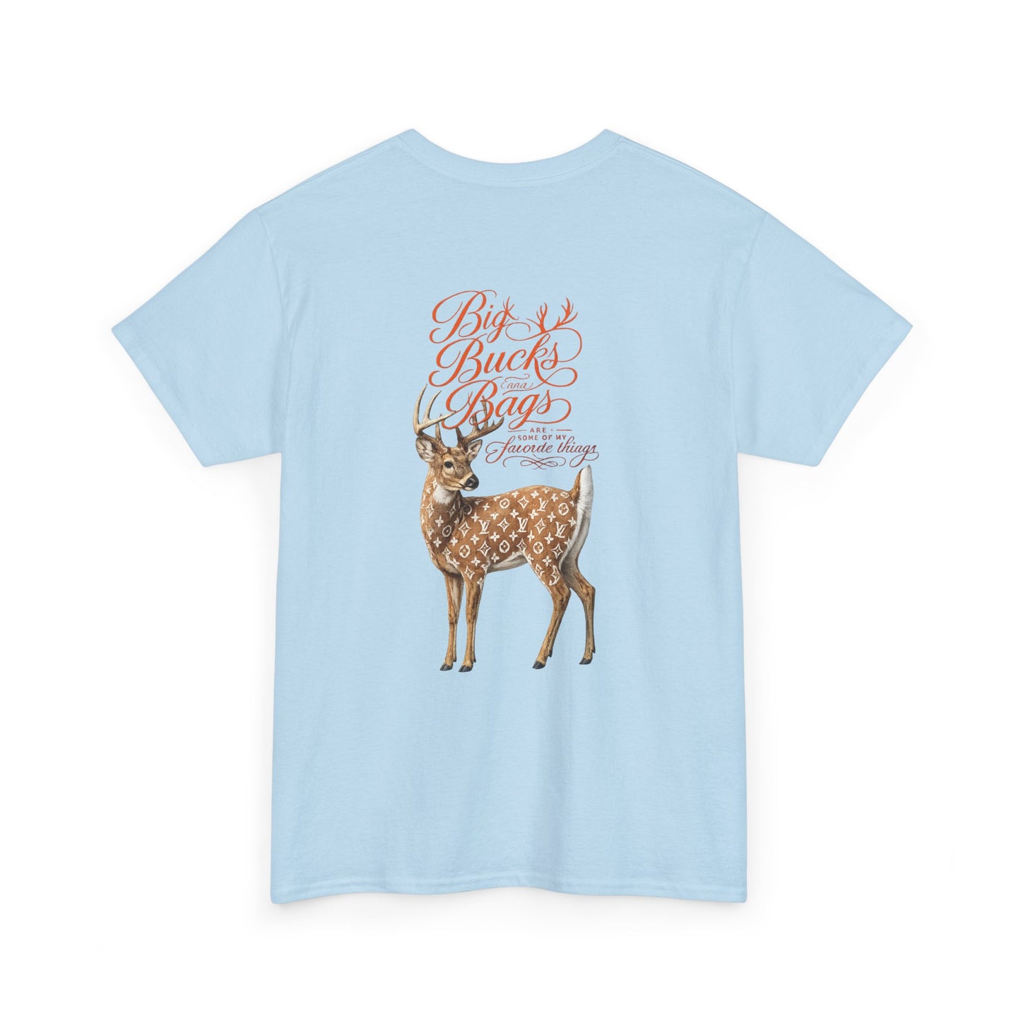 Deer Graphic Tee — "Big Buck Energy" Vintage-Inspired Nature T-Shirt