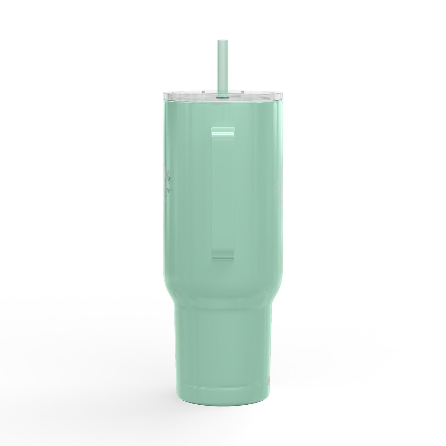 Engraved 40oz Insulated Tumbler with Lid & Straw — Willow Mae Floral Design