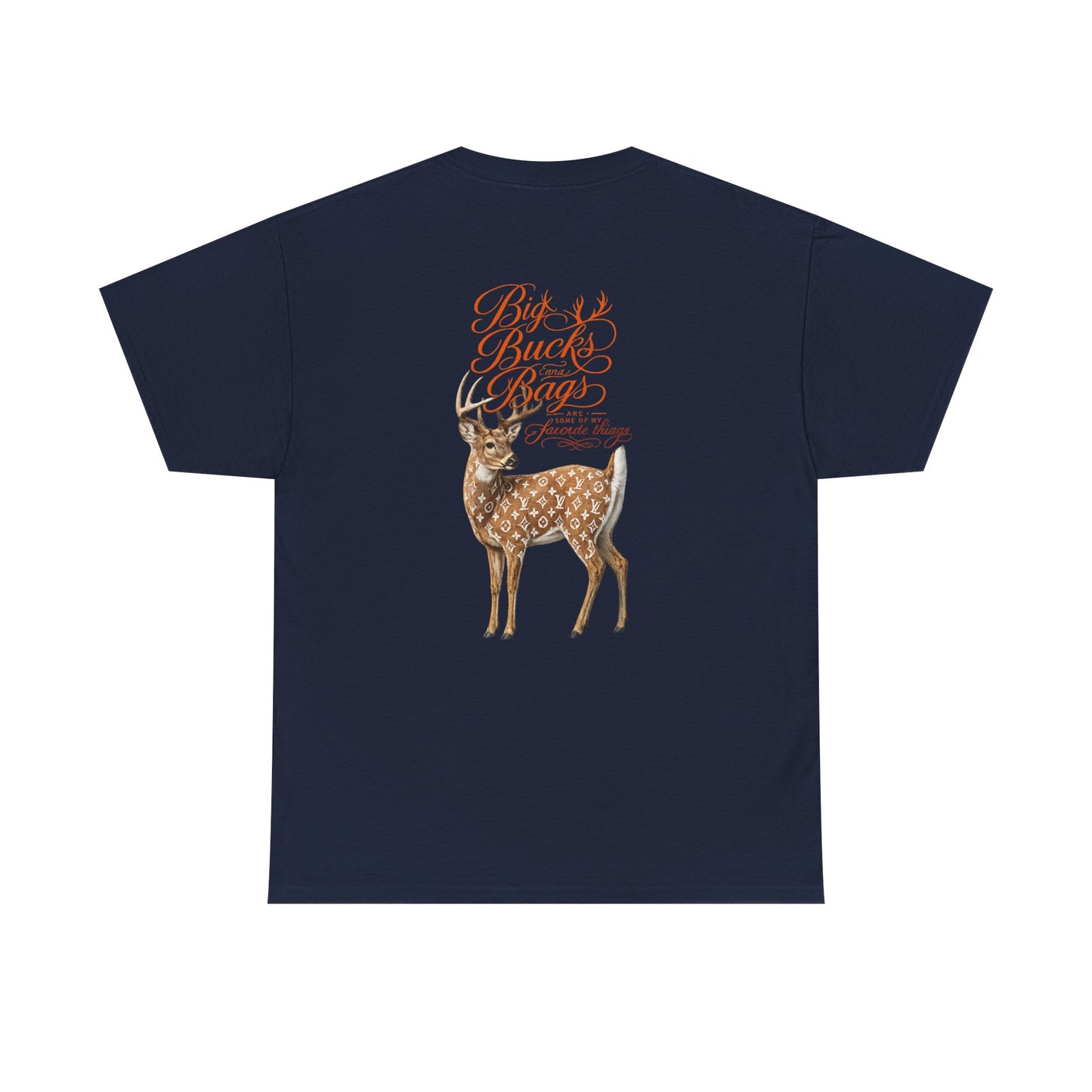 Deer Graphic Tee — "Big Buck Energy" Vintage-Inspired Nature T-Shirt
