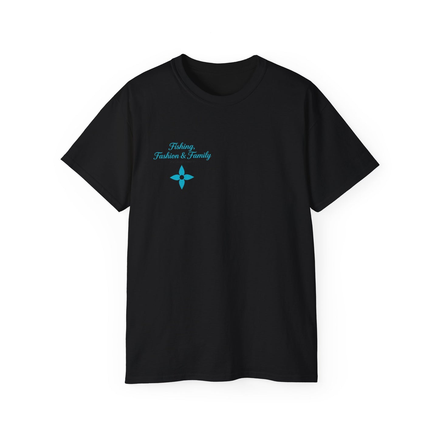 Fishing, Fashion & Family Tee — Women’s Fishing Graphic T-Shirt
